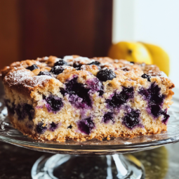 Lemon Blueberry Coffee Cake