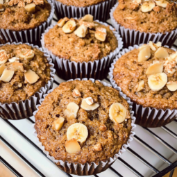 Almond Flour Banana Muffins