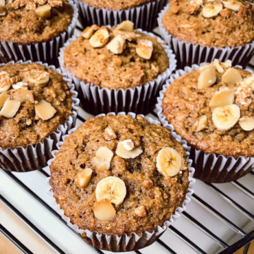Almond Flour Banana Muffins
