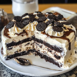 Oreo Ice Cream Cake