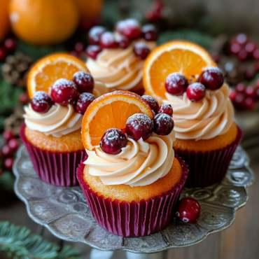 Cranberry Orange Cupcakes