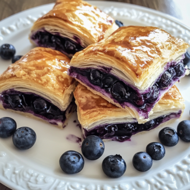 Blueberry Cream Cheese Puff Pastry – Flaky, Sweet & Easy to Make