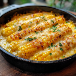 Cheesy Garlic Butter Corn Recipe – The Best Corn Side Dish for Any Meal