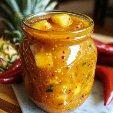 Sweet & Spicy Pineapple Habanero Hot Sauce Recipe (Easy & Homemade)