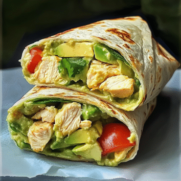 Chicken Avocado Wraps - skilledcooks
