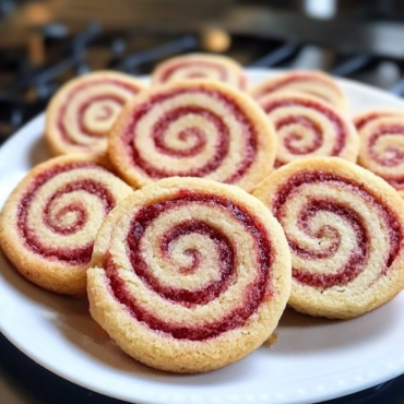Gluten Free Cherry Pinwheel Cookies – Swirled, Chewy & Festive Treat