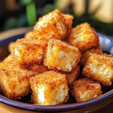 Crispy Cottage Cheese Treats – High Protein, Low Carb Snack Recipe
