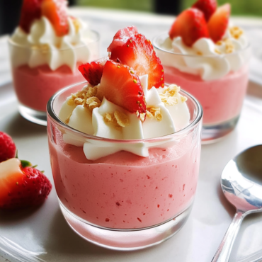 Easy Strawberry Mousse Recipe – Light, Creamy, No-Bake Dessert