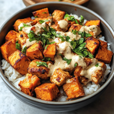 Chicken and Sweet Potato Rice Bowl – Healthy, Easy & Delicious Meal Prep Recipe