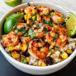 Mexican Street Corn Shrimp Bowls – Easy, Flavorful, and Meal Prep Friendly