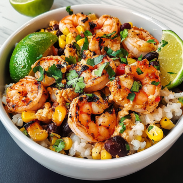Mexican Street Corn Shrimp Bowls – Easy, Flavorful, and Meal Prep Friendly