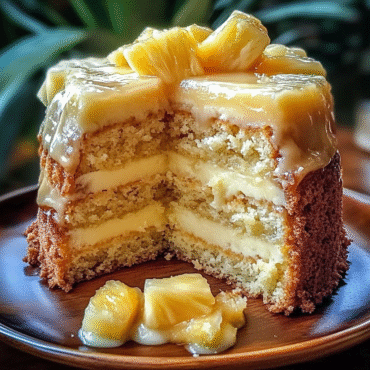 Pineapple Heaven Cake Recipe – Moist, Tropical, and Easy to Make