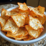 Cottage Cheese Chips Recipe – Crispy, High-Protein, Low-Carb Snack