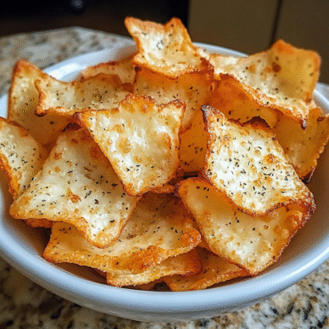 Cottage Cheese Chips Recipe – Crispy, High-Protein, Low-Carb Snack