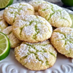 Zesty Key Lime Cookies Recipe – Soft, Chewy & Glazed Citrus Treats