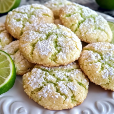 Zesty Key Lime Cookies Recipe – Soft, Chewy & Glazed Citrus Treats