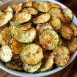 Crispy Baked Zucchini Chips – Easy, Healthy Snack Recipe