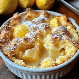 Magic Lemon Cobbler Recipe – Easy Self-Crusting Lemon Dessert