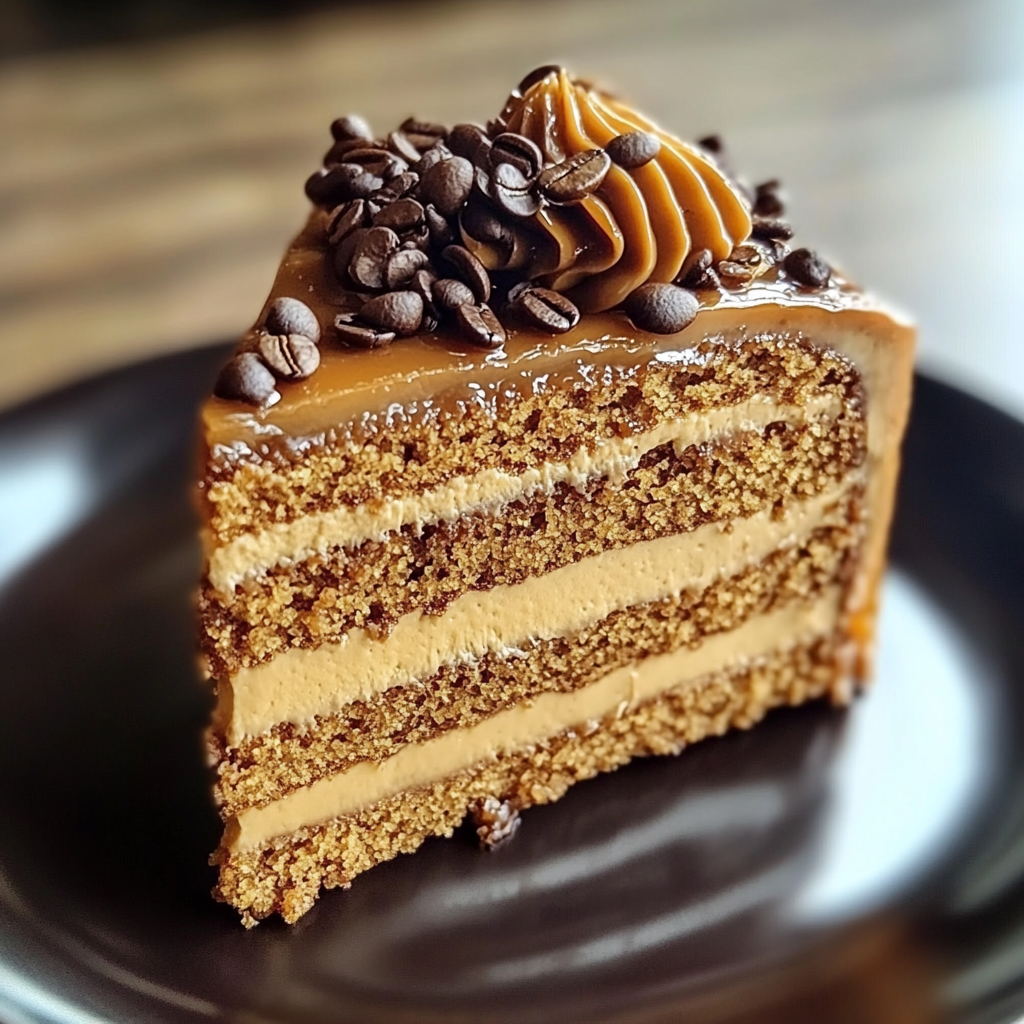 Gooey Coffee Caramel Cake – Moist, Rich, and Easy Dessert Recipe