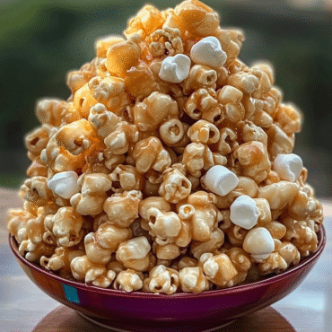Irresistible Marshmallow Caramel Corn Recipe – Sweet, Salty & Crunchy Snack