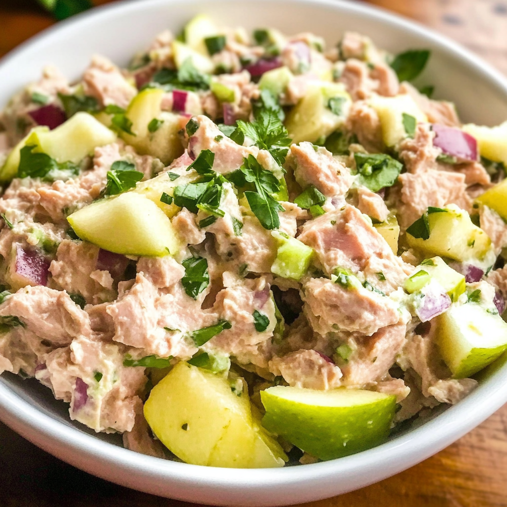 Apple Tuna Salad Recipe – Healthy, Crunchy & Easy Lunch Idea
