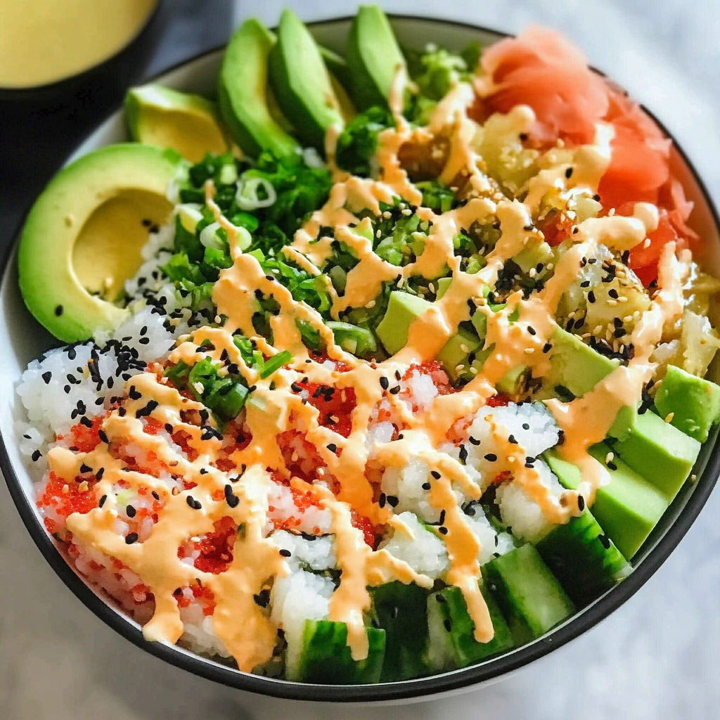 California Roll Sushi Bowl Recipe – Easy, Fresh & Customizable Sushi at Home