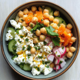 High-Protein Cottage Cheese and Chickpea Salad: Easy, Healthy & Delicious Recipe