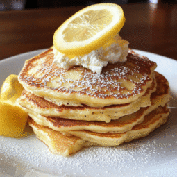 Fluffy Lemon Ricotta Pancakes – Easy, Zesty Brunch Recipe