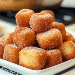 Fluffy Air Fryer Churro Bites Recipe – Crispy, Light, & Easy to Make at Home