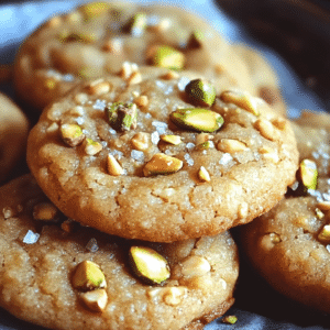 Salted Honey Pistachio Cookies – Soft, Chewy, and Sweet-Salty Perfection