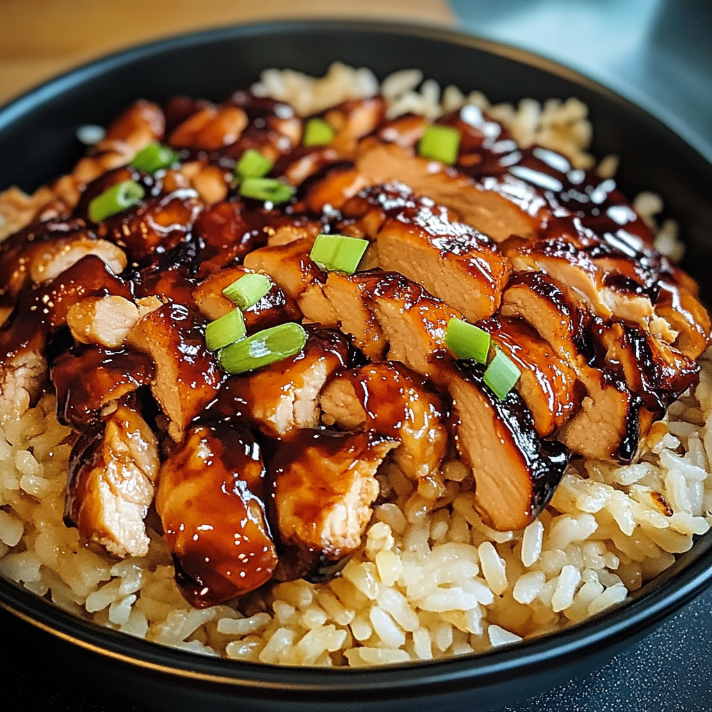 Easy One-Skillet Honey BBQ Chicken Rice – Sweet, Smoky & Family-Friendly