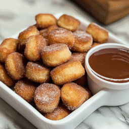 Fluffy Air Fryer Churro Bites Recipe – Crispy, Light, & Easy to Make at Home