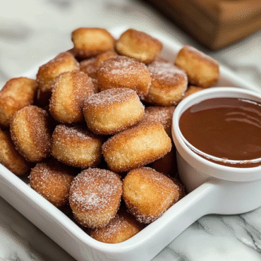 Fluffy Air Fryer Churro Bites Recipe – Crispy, Light, & Easy to Make at Home