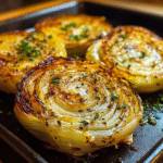 Oven Roasted Garlic Cabbage Steaks – Crispy, Healthy & Flavor-Packed Side Dish