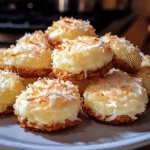 Lemon Coconut Cheesecake Cookies – Soft, Zesty & Creamy Treats