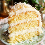 Coconut Custard Cake Recipe – Moist Layers, Creamy Filling & Toasted Coconut