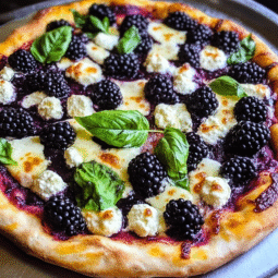 Blackberry Basil Ricotta Pizza: A Sweet and Savory Twist on Classic Pizza