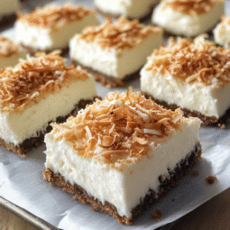 Coconut Cheesecake Bars: Creamy, Tropical Dessert Recipe