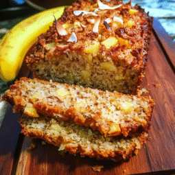 Coconut Pineapple Banana Bread Recipe – Moist, Tropical & Easy to Make