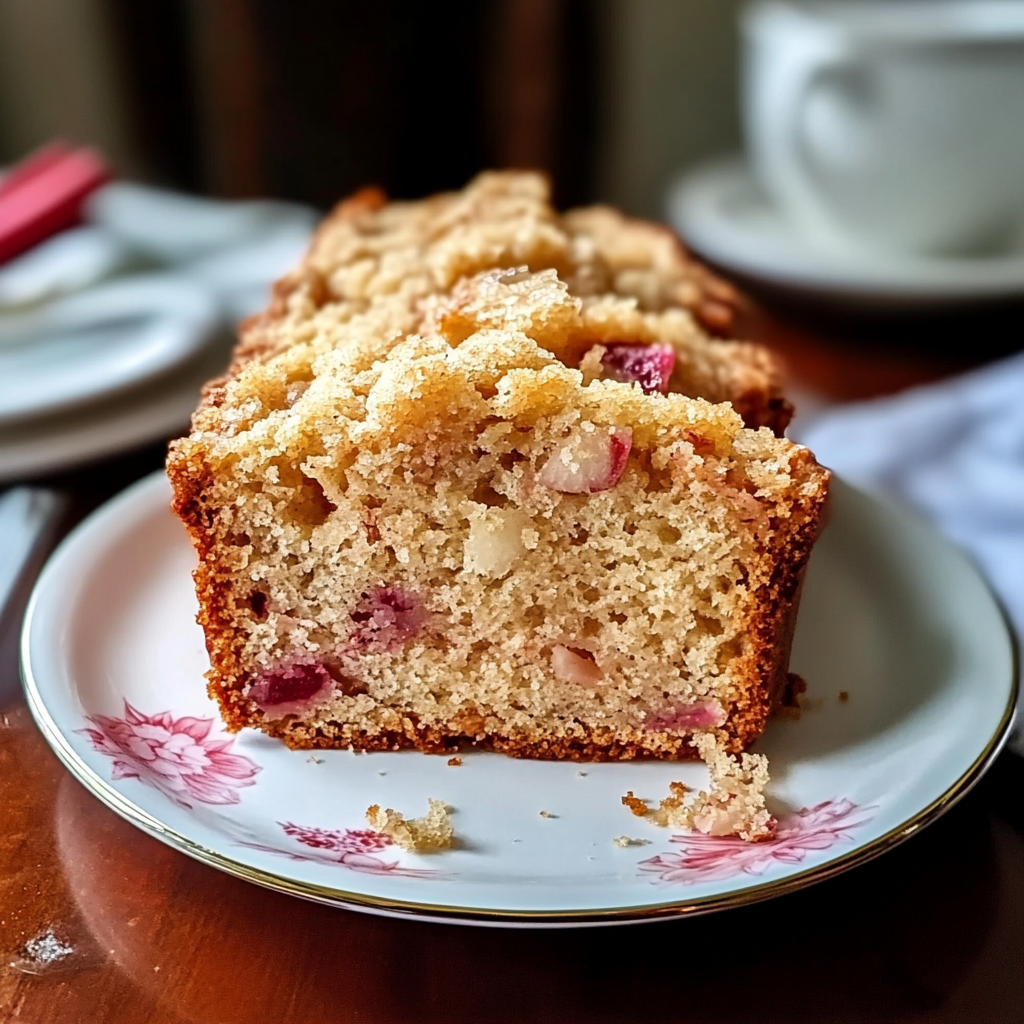 Best Rhubarb Bread Recipe – Moist, Tangy, and Easy to Make