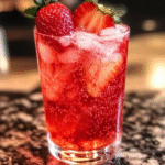 Strawberry Dirty Sprite Recipe – Refreshing Summer Mocktail or Cocktail