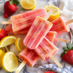 Strawberry Lemonade Popsicles – Healthy Summer Treat Recipe