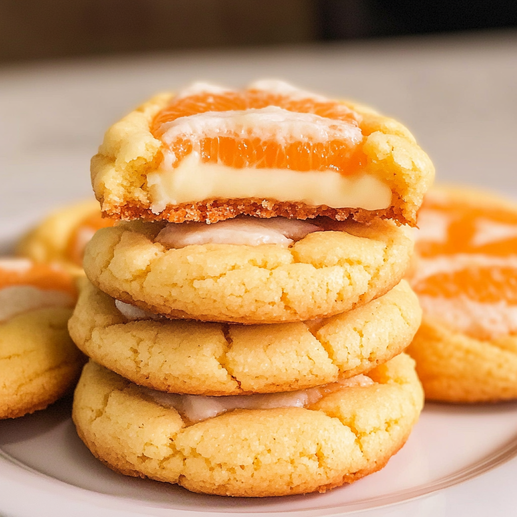 Soft & Chewy Creamsicle Orange Cookies – Easy Citrus Vanilla Recipe