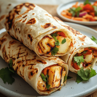 Sweet Chili Halloumi Wraps: Easy, Flavorful & Vegetarian-Friendly Recipe