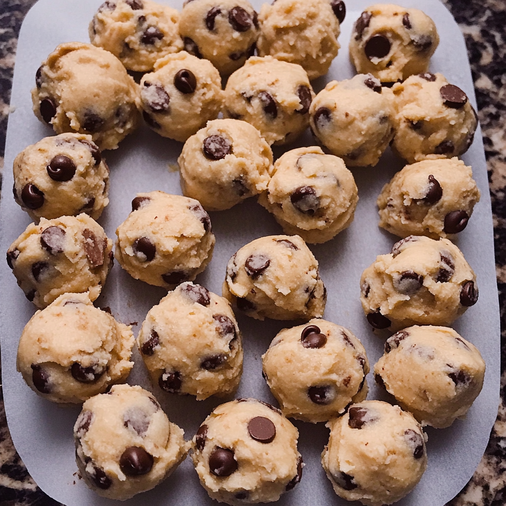 Chocolate Chip Cottage Cheese Cookie Dough Bites: High-Protein, No-Bake Snack