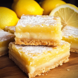 Easy Lemon Brownies – Moist, Tangy & Perfectly Glazed Dessert Bars