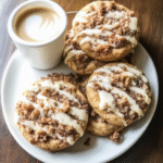 Coffee Cake Cookies Recipe – Soft, Cinnamon-Streusel Cookies with Glaze