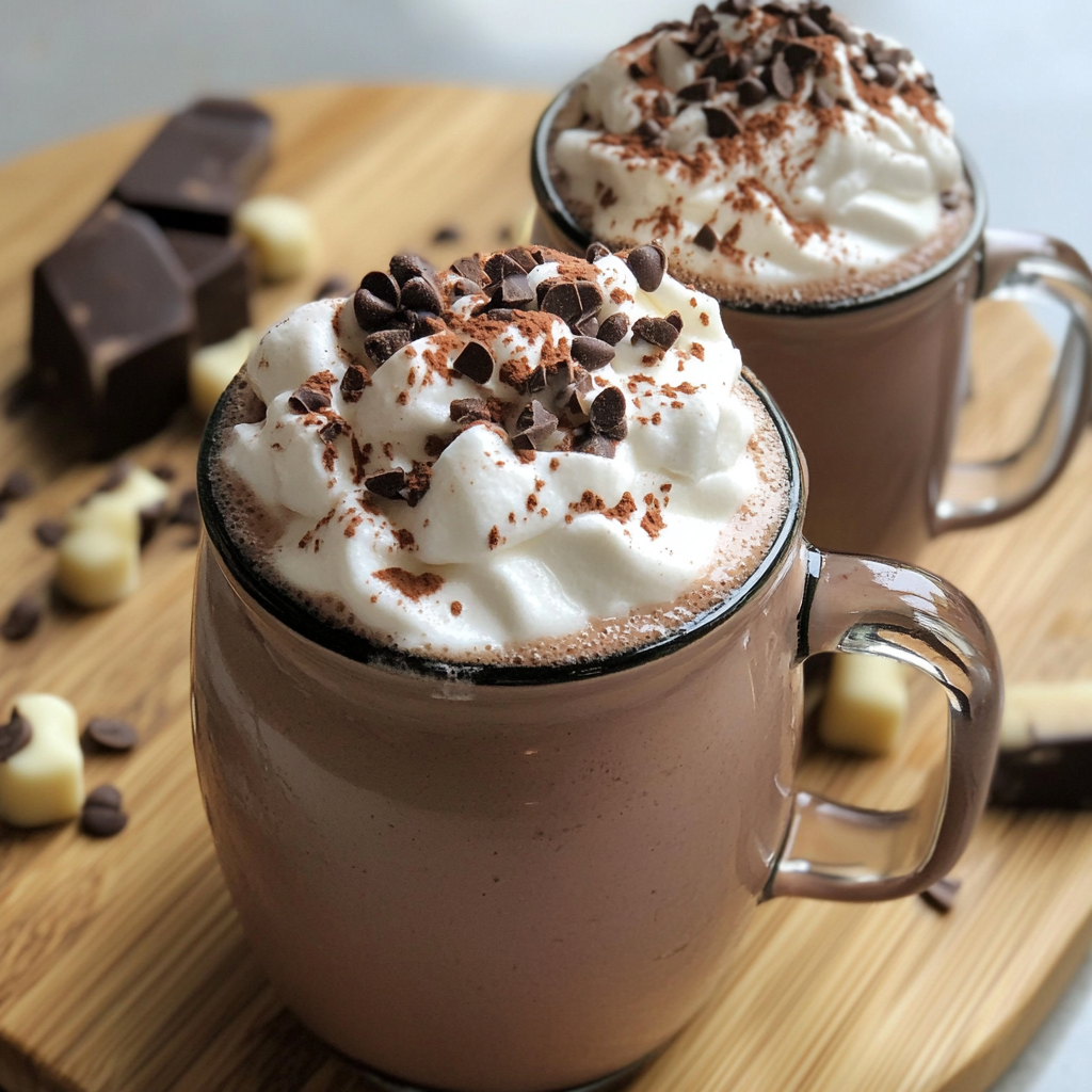 Whipped Hot Chocolate Recipe – Creamy, Fluffy & Easy to Make