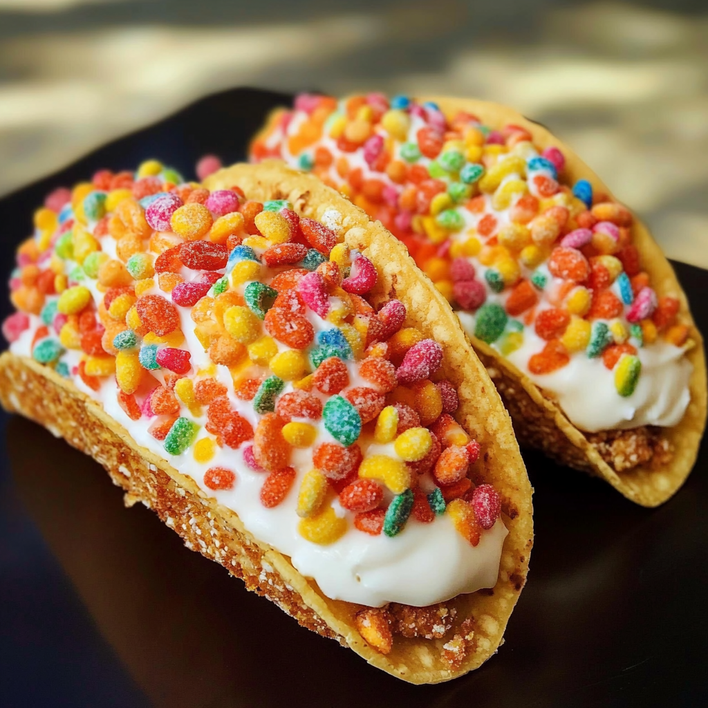 Fruity Pebbles Cheesecake Tacos: Easy No-Bake Dessert for Any Occasion