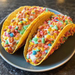 Fruity Pebbles Cheesecake Tacos: Easy No-Bake Dessert for Any Occasion
